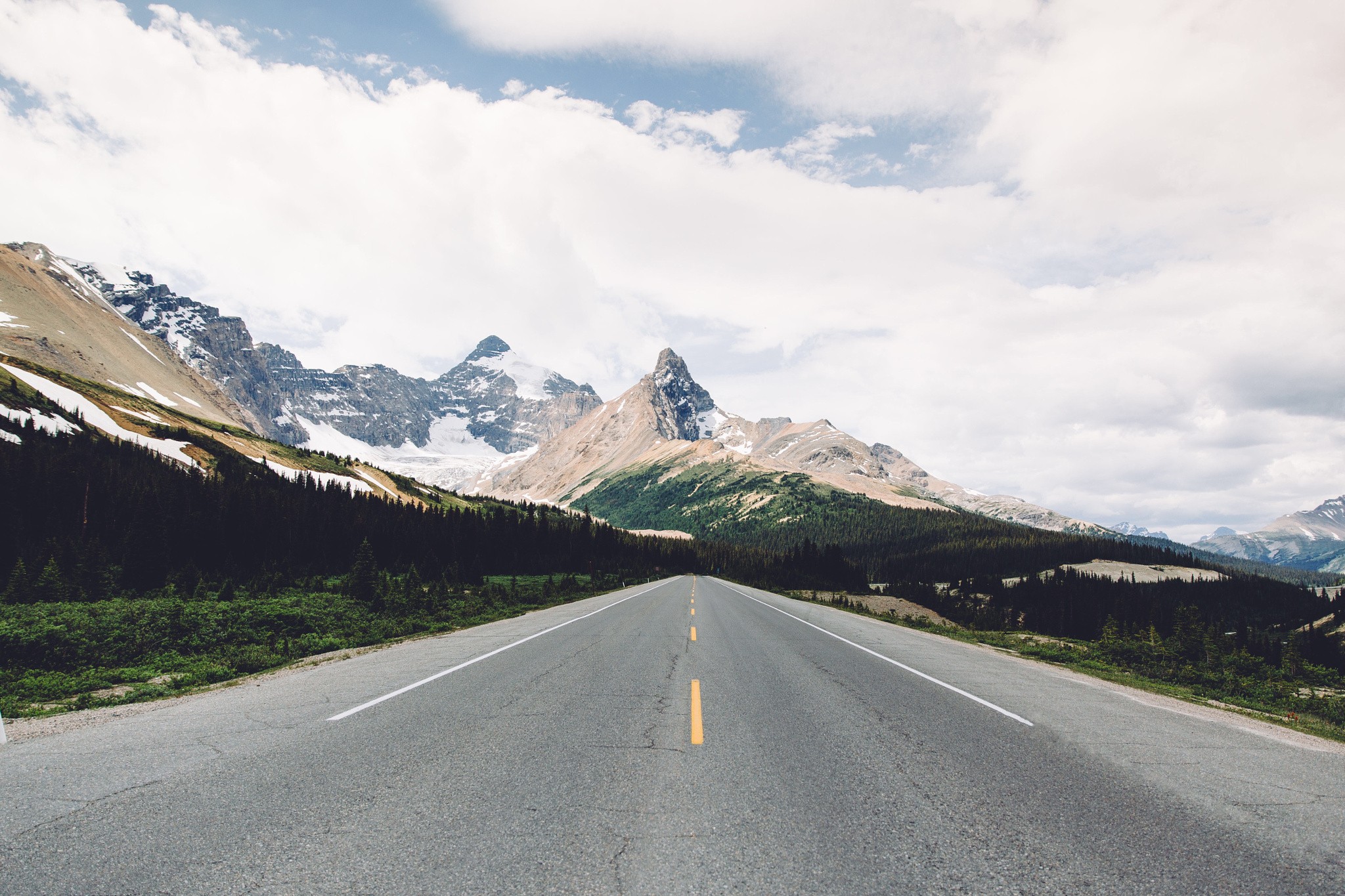 nature, Mountains, Road Wallpaper