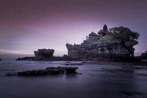 photography, Bali, Temple, Ancient, Sunset