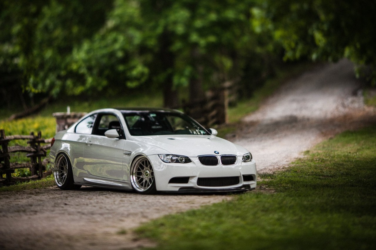 BMW E92, Nature, Stance Wallpaper