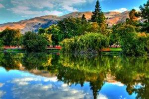 nature, Lake, Reflection