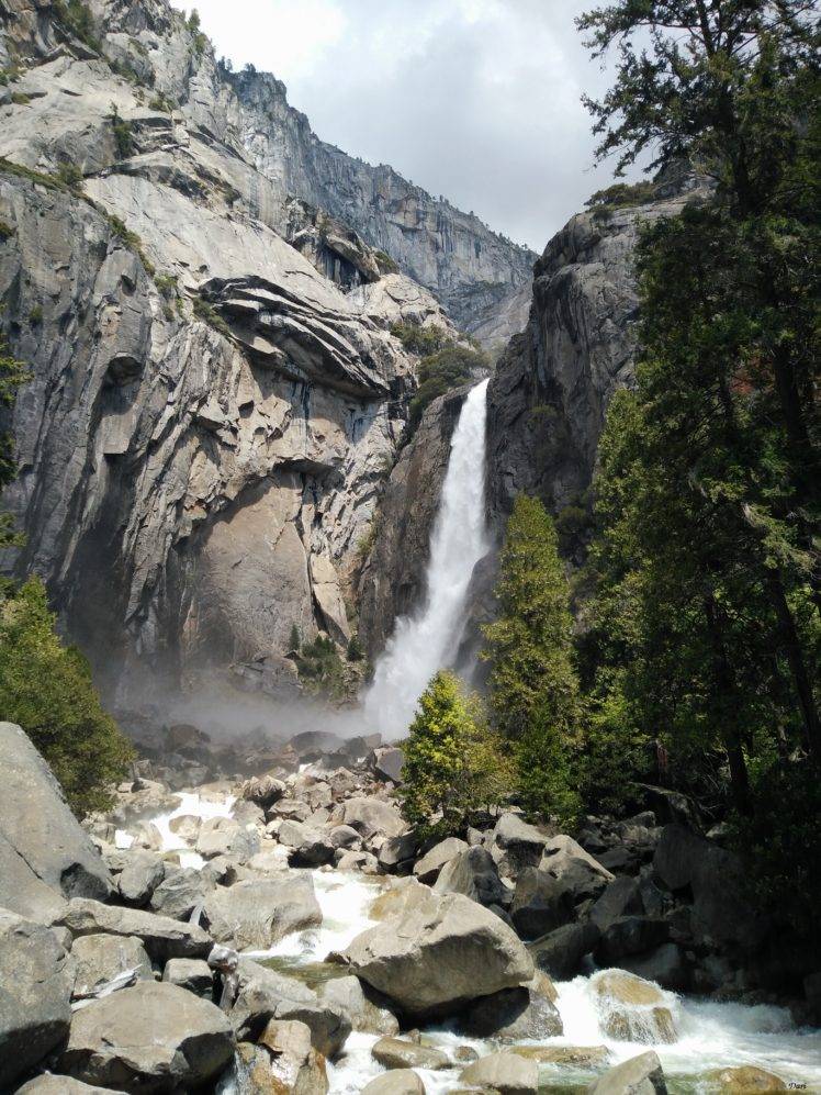 Yosemite Falls, Yosemite Valley, Yosemite National Park, Nature, North America HD Wallpaper Desktop Background