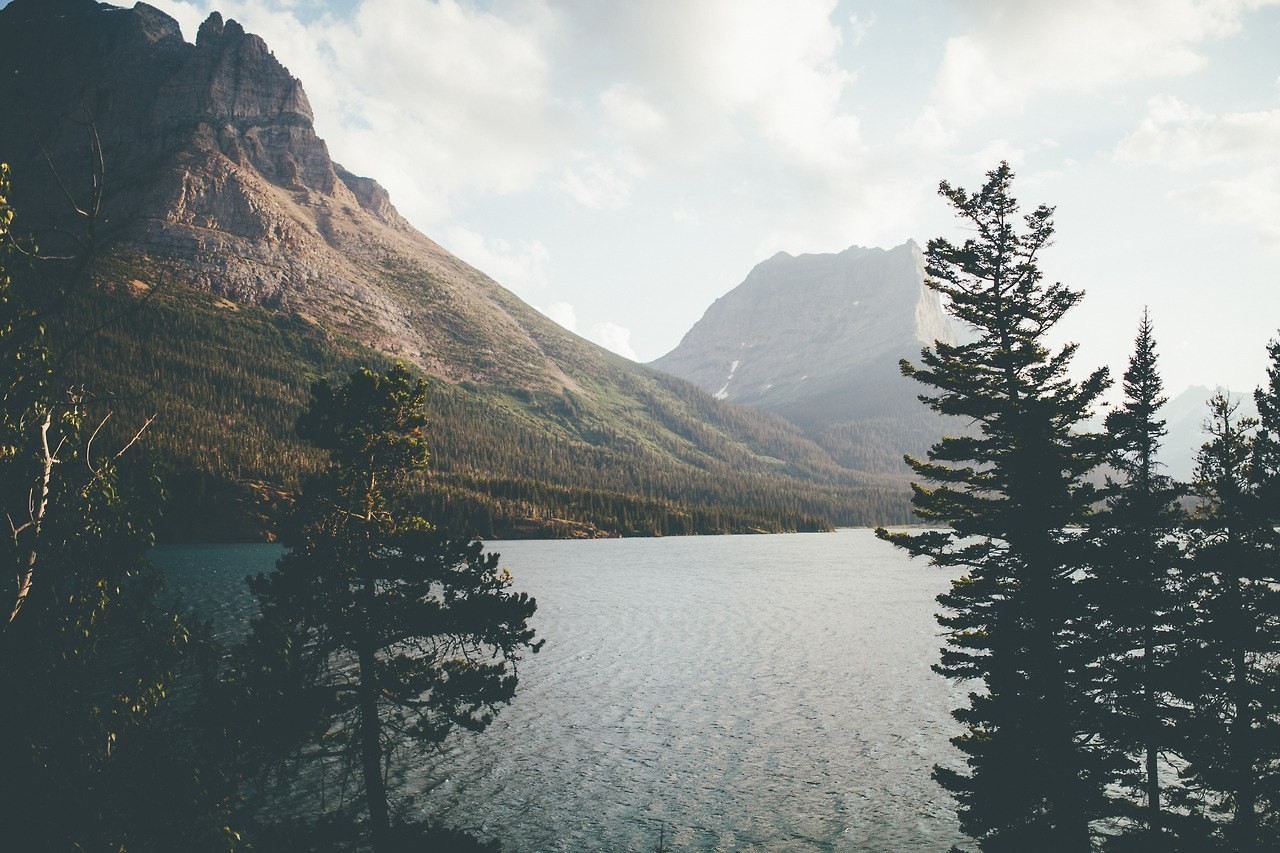 nature, Water, Mountains Wallpaper