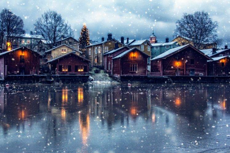 Finland, Winter HD Wallpaper Desktop Background