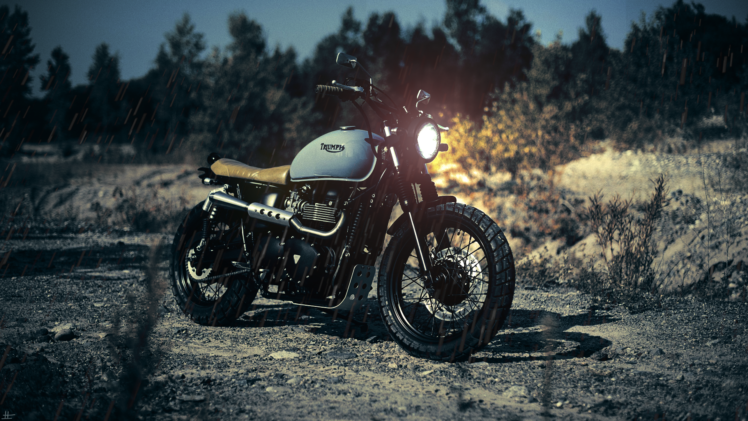motorcycle, Vehicle, Triumph HD Wallpaper Desktop Background
