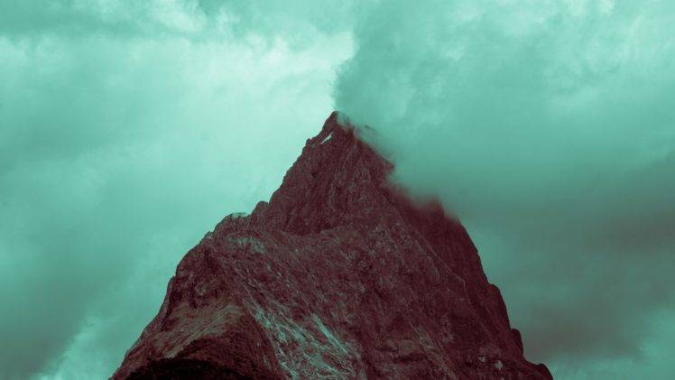 mountains, Sky, Nature, Clouds, Mist HD Wallpaper Desktop Background
