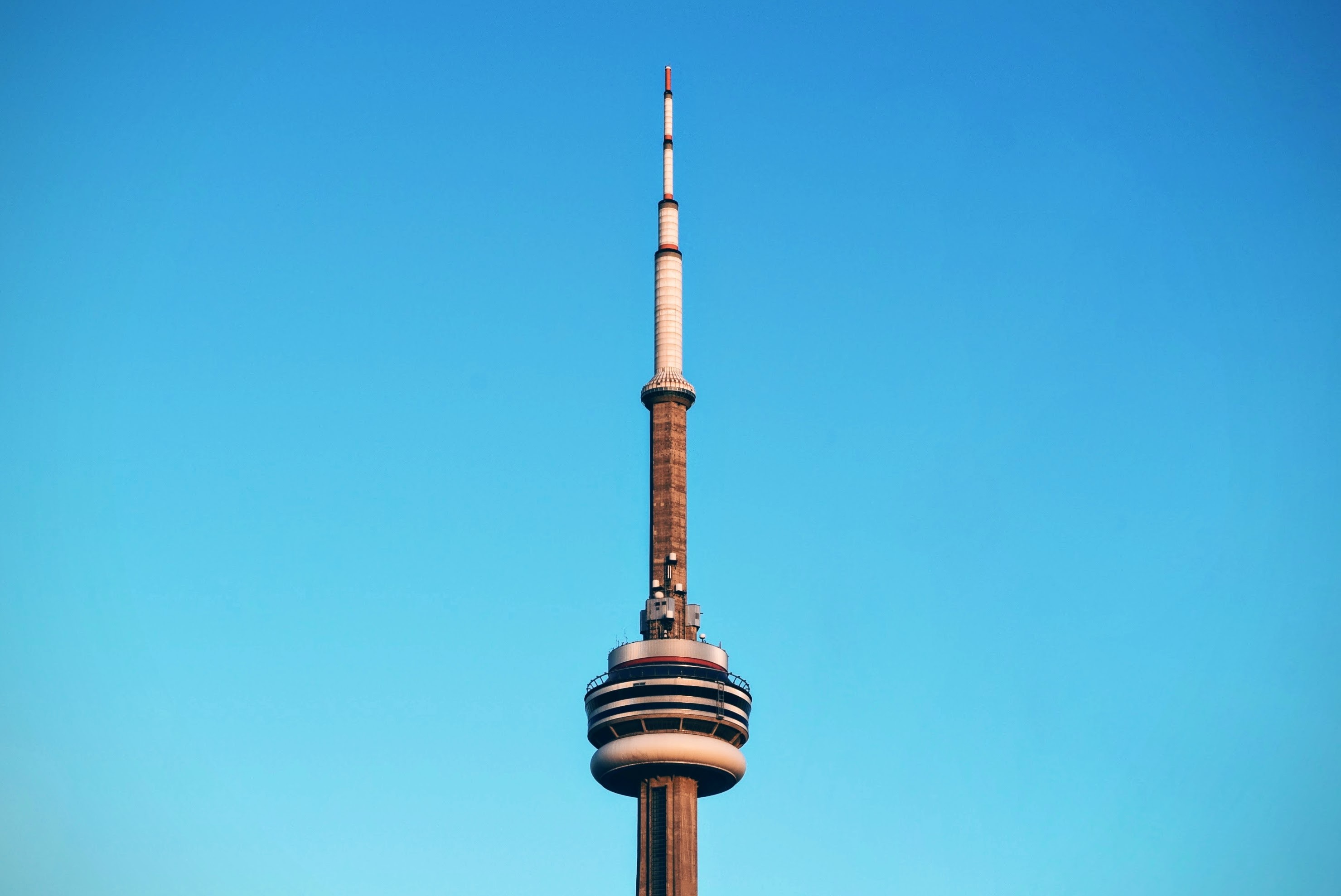 tower, Clear sky, Simple background, Minimalism Wallpaper