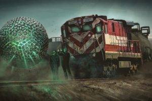 science fiction, Train, Vehicle