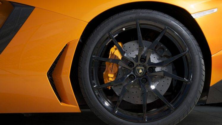 Lamborghini, Lamborghini Aventador, Wheels, Tires, Car HD Wallpaper Desktop Background
