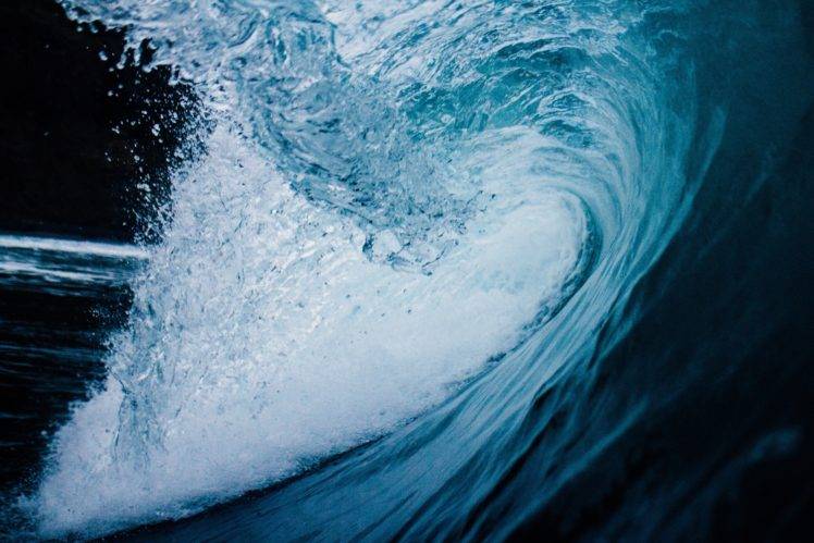 waves, Water, Nature HD Wallpaper Desktop Background