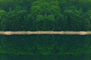 photography, Nature, Forest, Landscape, Trees, River, Reflection, Monsoon