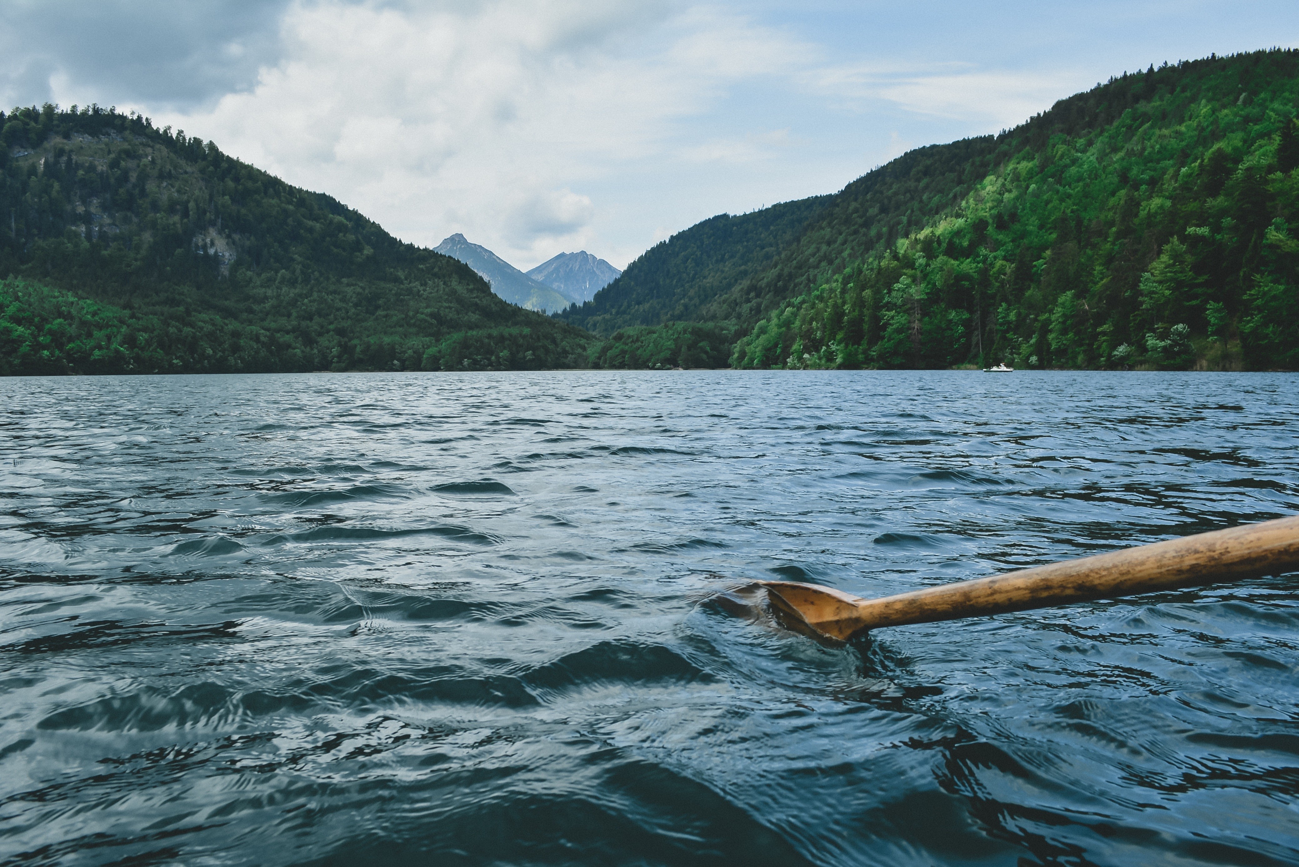 nature, Water, Lake, Trees, Forest, Clouds, Landscape Wallpaper