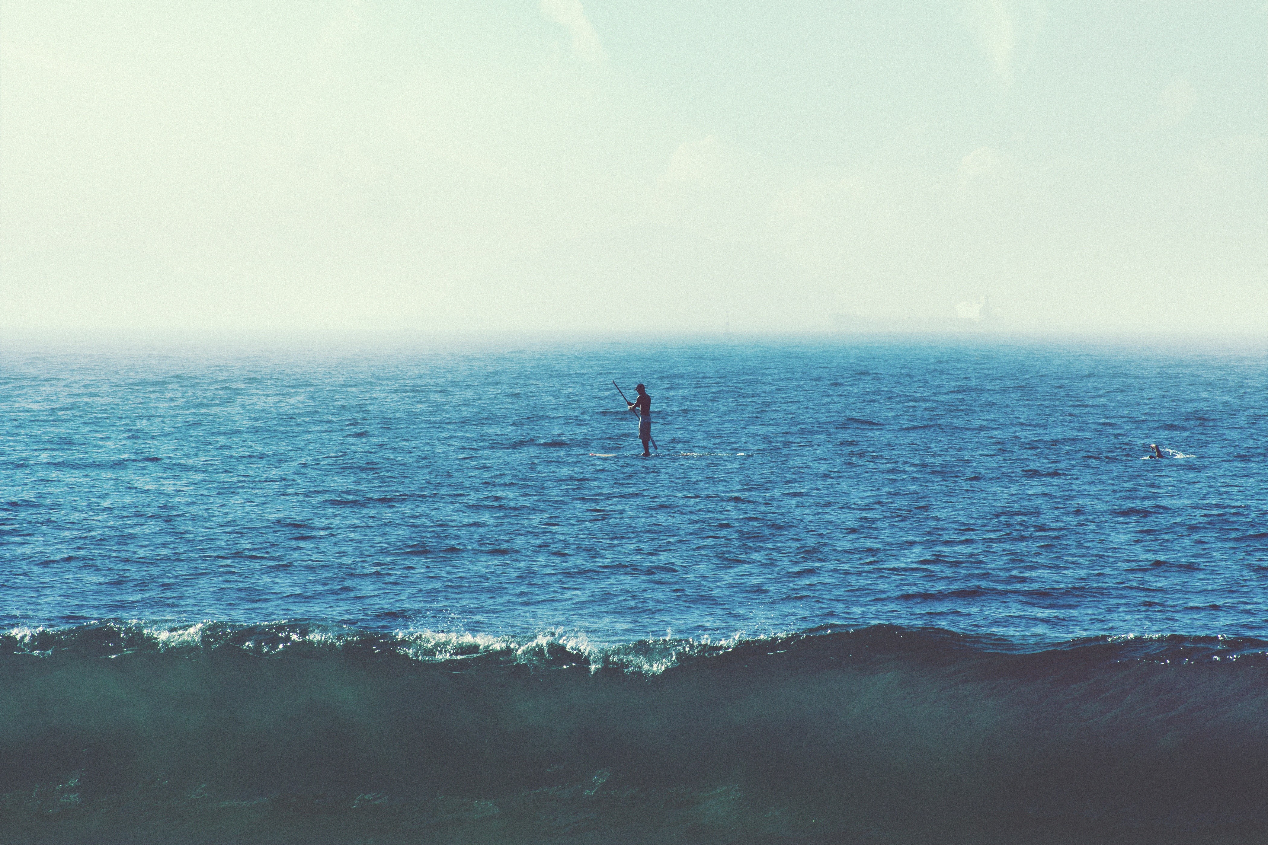 nature, Road, Stars, Water Wallpaper