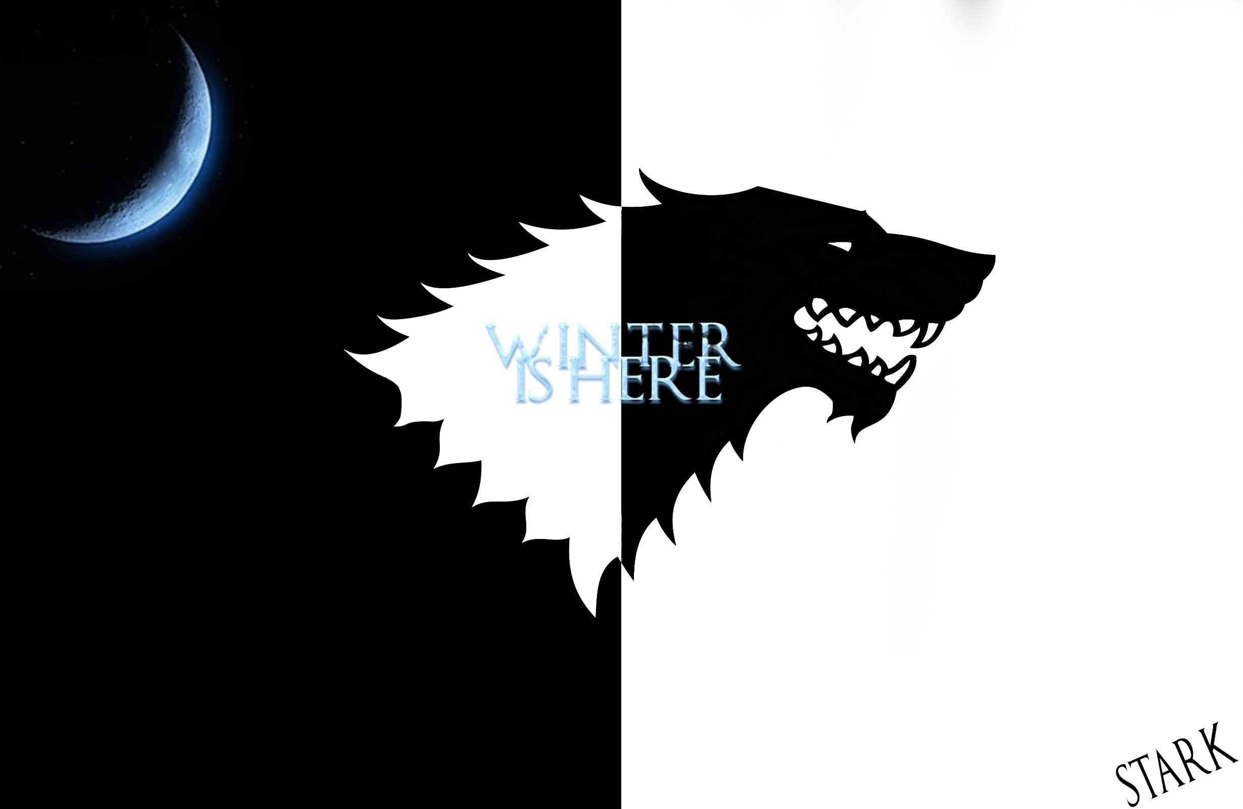 Game of Thrones, Wolf, Winter Wallpaper