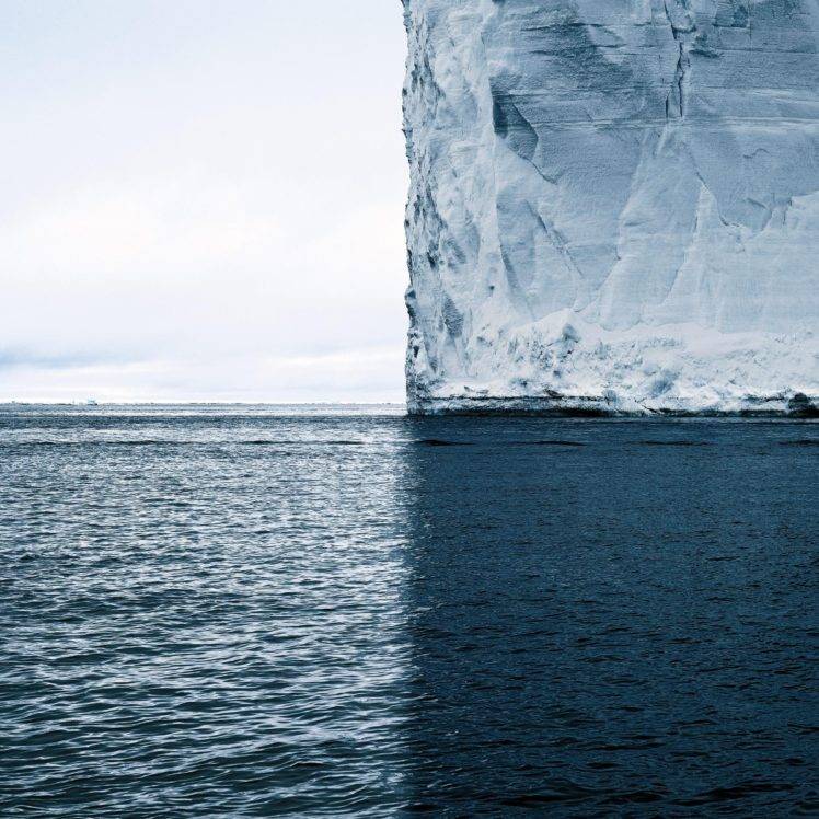 David Burdeny, Atlantic ocean, Pacific Ocean, Ice, Iceberg, Sea, Blue, Waves HD Wallpaper Desktop Background