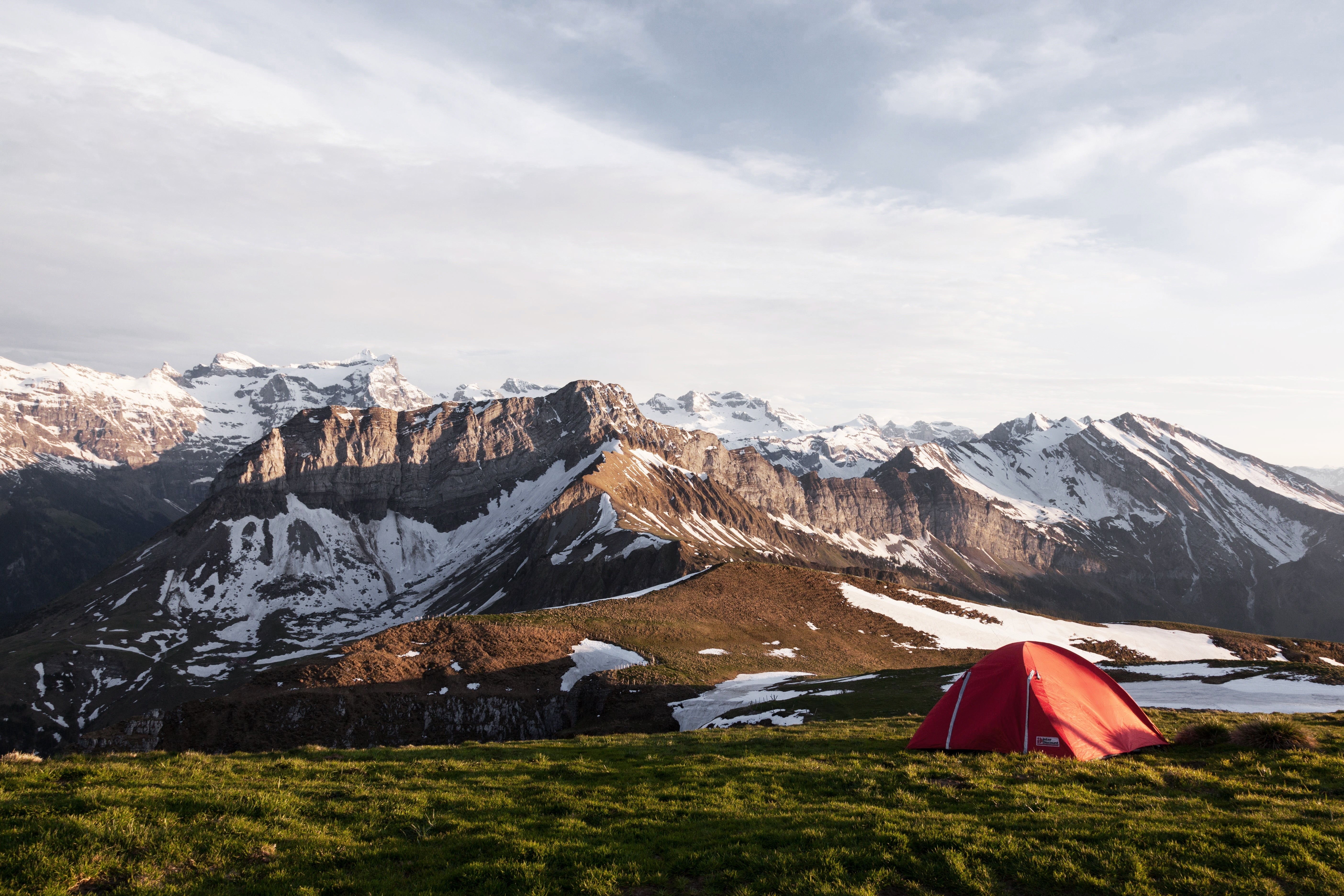 nature, Snow, Tent, Mountains, Landscape, Sky Wallpaper
