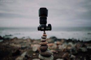 photography, Nature, Symmetry, Rocks, Camera, Clouds, Storm, Sea, Canon