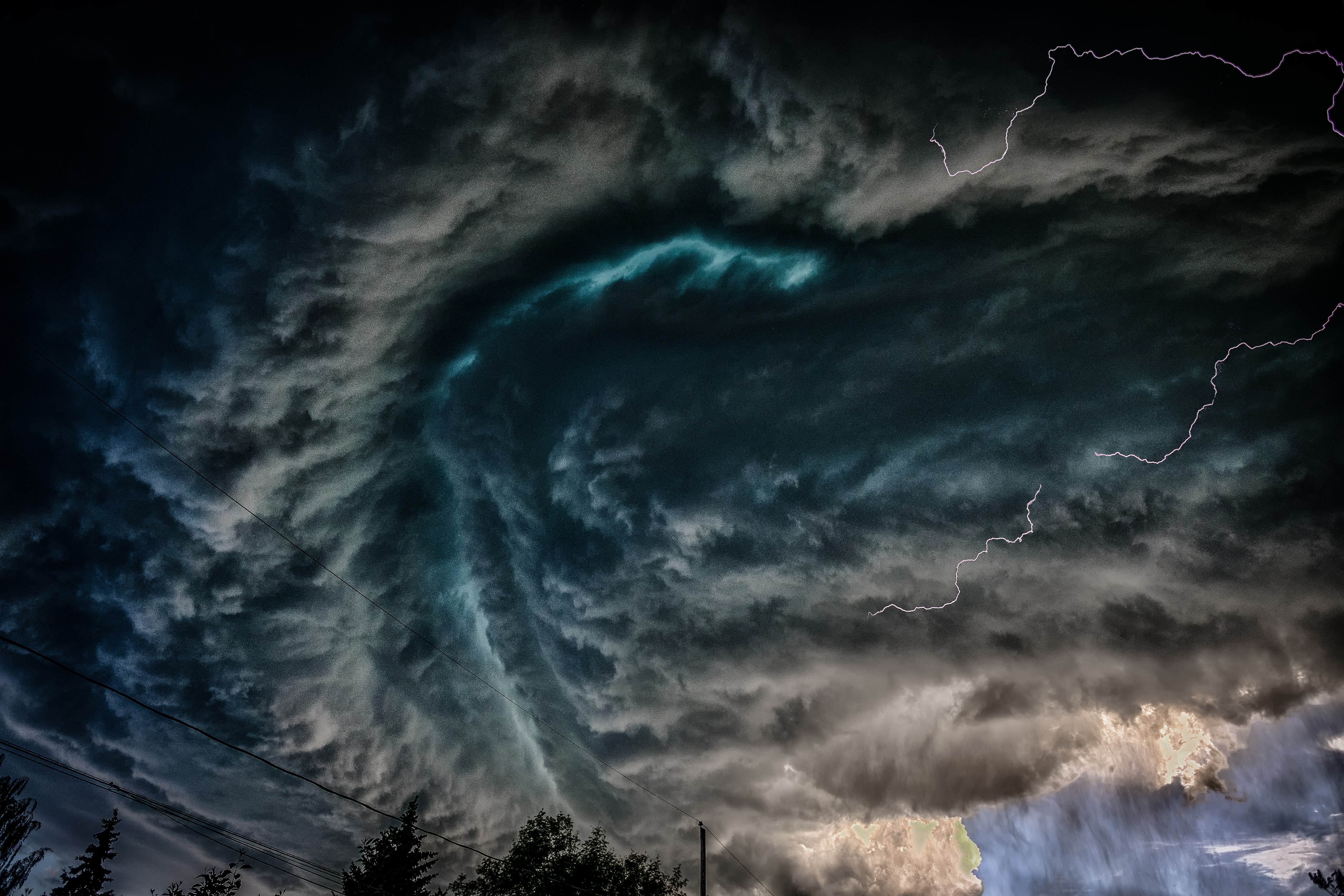 sky, Storm, Tornado Wallpaper