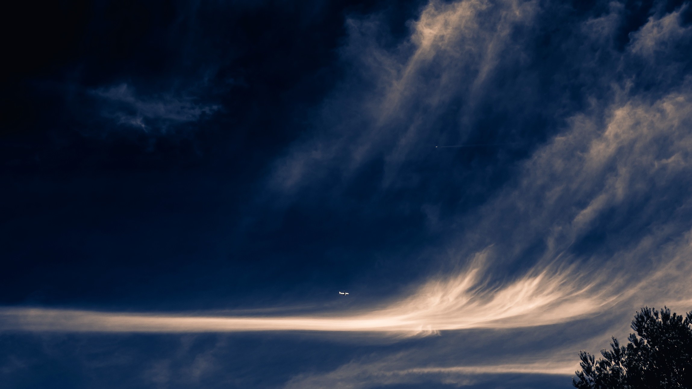 sky, Clouds, Vehicle, Aircraft Wallpaper