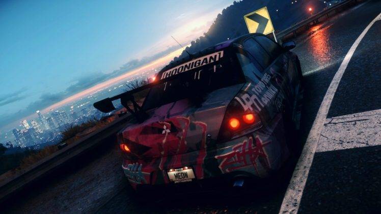 Need for Speed, Mitsubishi Lancer Evolution, Car HD Wallpaper Desktop Background
