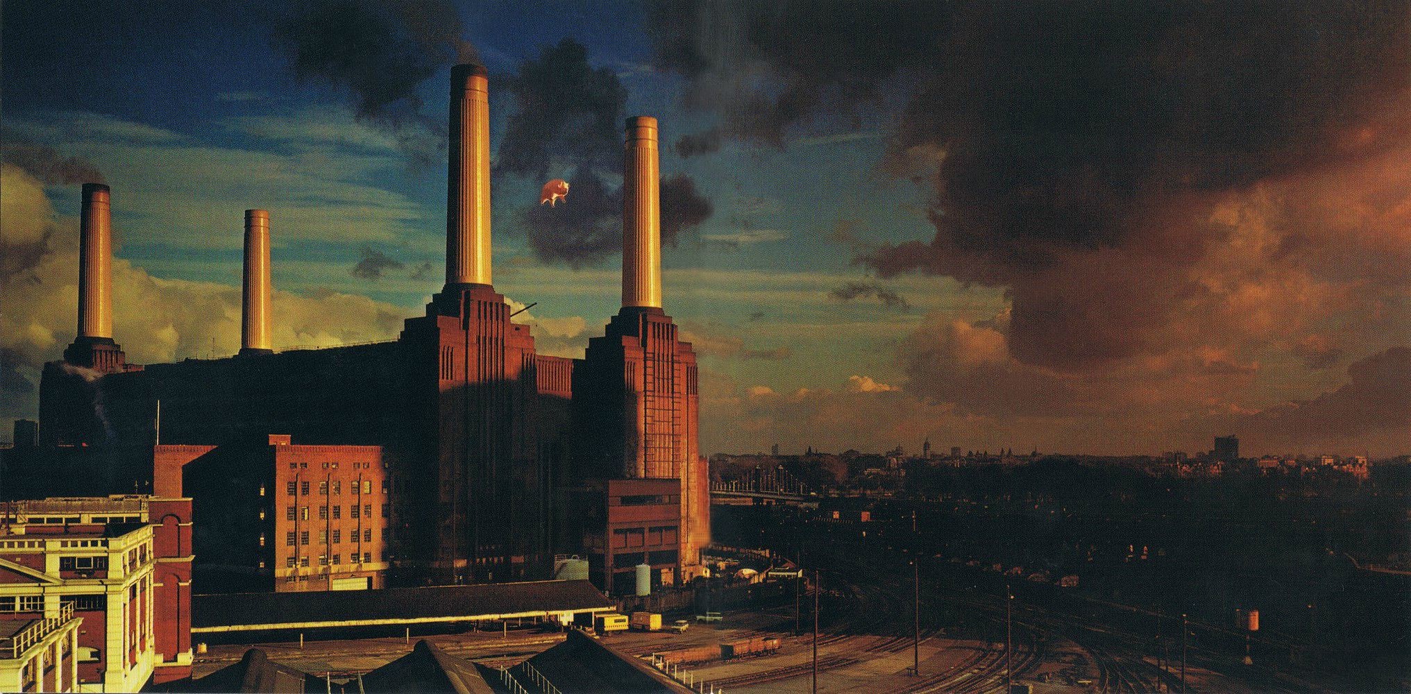 Pink Floyd, Animals, London, Pigs, Album covers Wallpaper