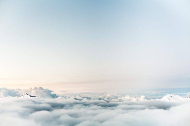 sky, Clouds, Mountains HD Wallpaper Desktop Background