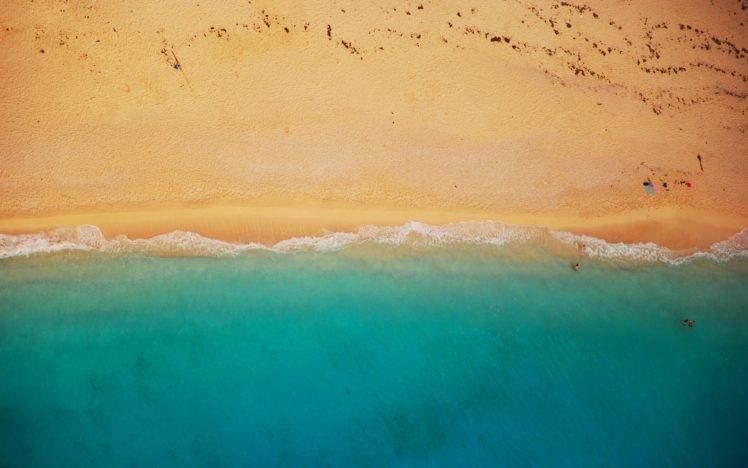people, Beach, Water, Sand HD Wallpaper Desktop Background