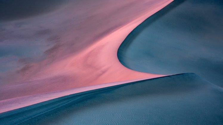 nature, Landscape, Desert, Dune, Sand, Wavy lines, Minimalism HD Wallpaper Desktop Background