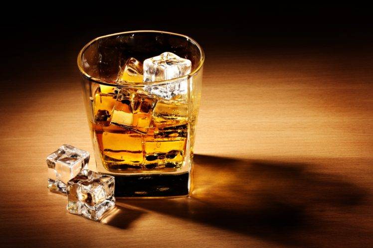 glass, Beer, Whisky, Macro HD Wallpaper Desktop Background