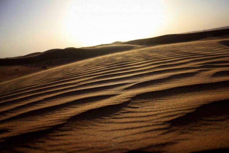 landscape, Horizon, Sand, Shadow, Desert HD Wallpaper Desktop Background