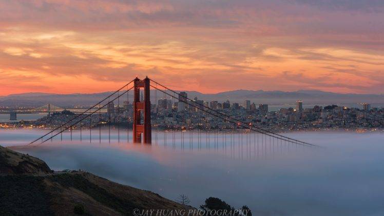 San Francisco, Cityscape, Sky, Golden Gate Bridge HD Wallpaper Desktop Background