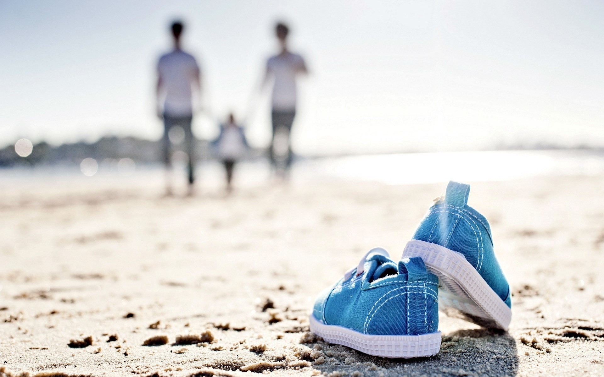 shoes, Beach Wallpaper