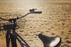 sand, Beach, Bicycle