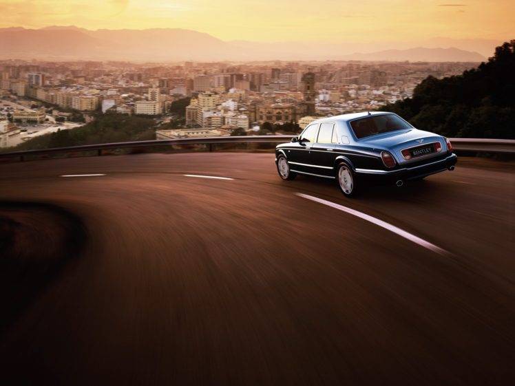 Bentley, Car, Road, City HD Wallpaper Desktop Background