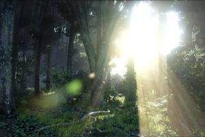 Ark: Survival Evolved, Video games, The Island, Sunlight, Jungle