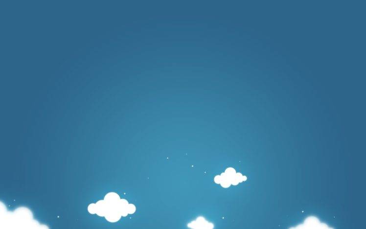clouds, Minimalism HD Wallpaper Desktop Background
