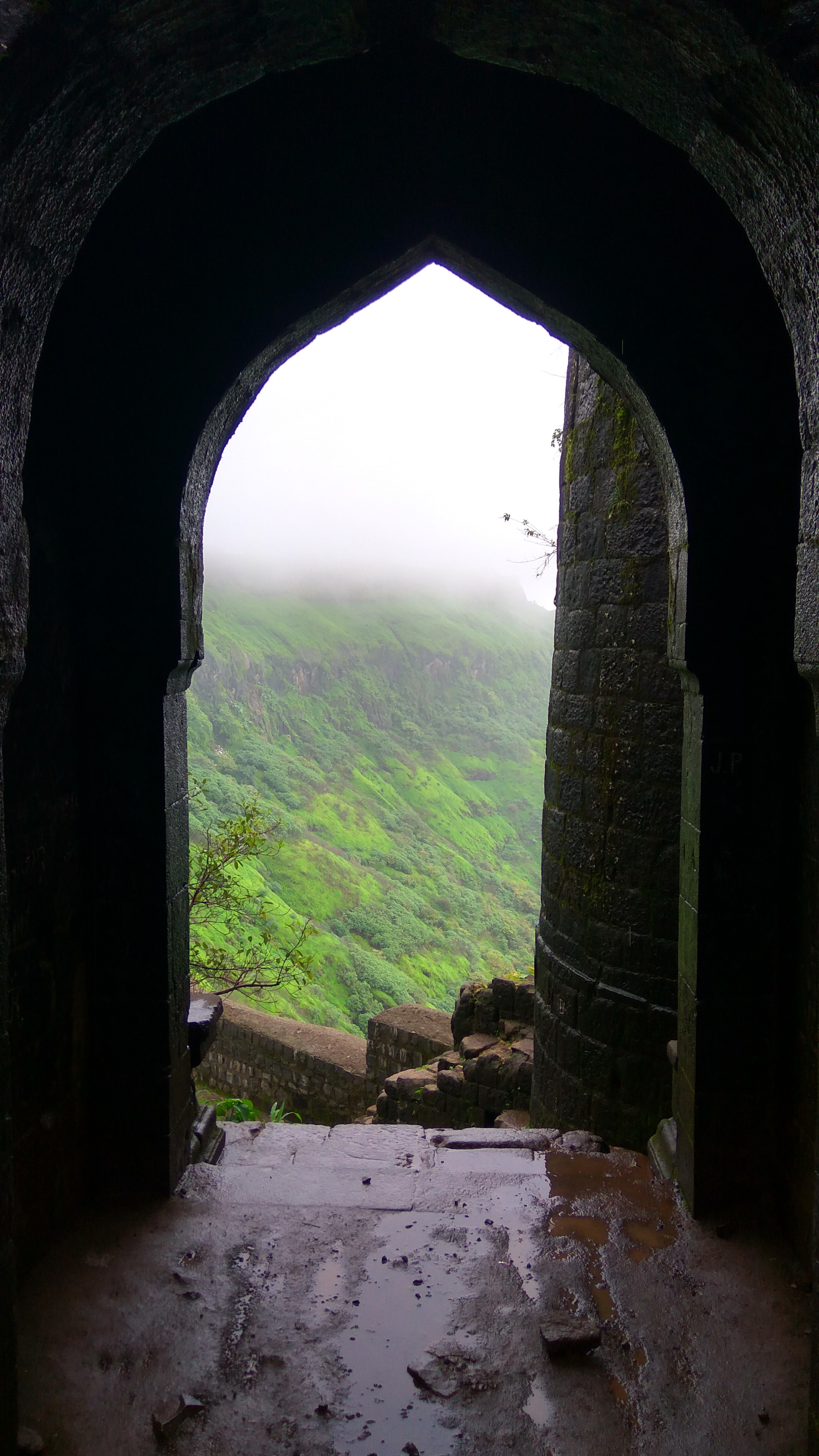 fort, Nature, Rain, Green, Clouds Wallpaper