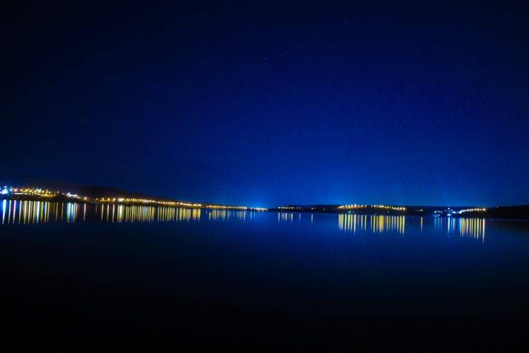 blue, Georgia, Tbilisi, Sea, Lights, Night, Canon, 1100D HD Wallpaper Desktop Background