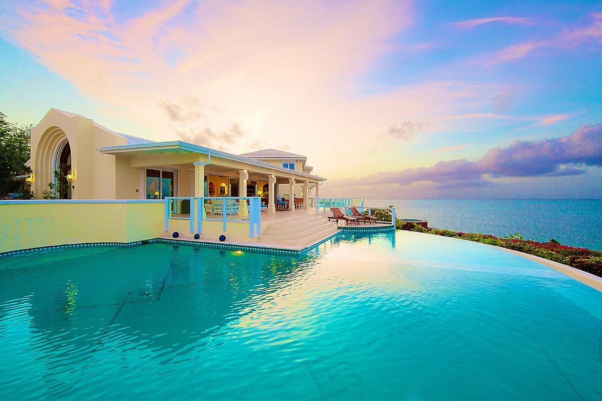 nature, Photography, Landscape, Swimming pool, Sea, Resort, Architecture, Water, Turks & Caicos Wallpaper