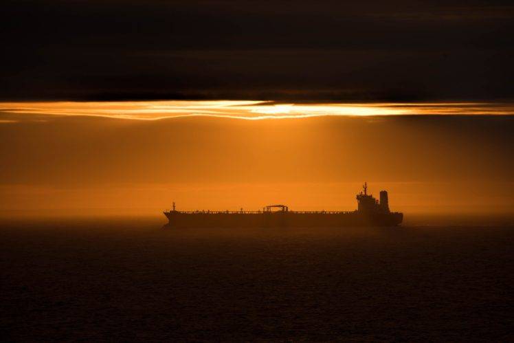 sunlight, Tankers, Ship, Sea HD Wallpaper Desktop Background