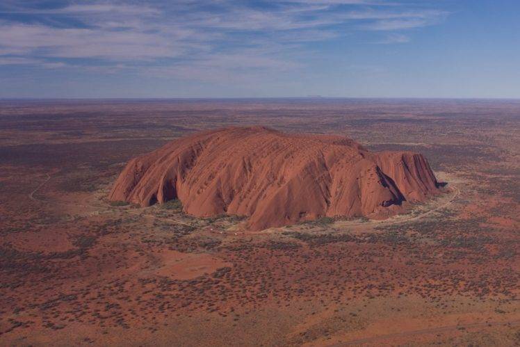 Australia, Uluru, Mountains, Nature, Ayers Rock HD Wallpaper Desktop Background