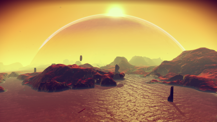 No Mans Sky, Video games, Low quality terrain HD Wallpaper Desktop Background