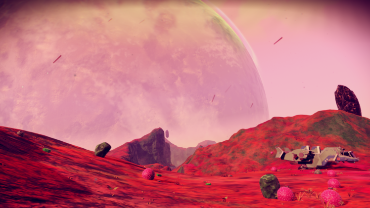 No Mans Sky, Video games, Low quality terrain HD Wallpaper Desktop Background