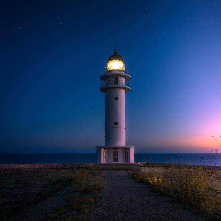 lighthouse, Landscape HD Wallpaper Desktop Background