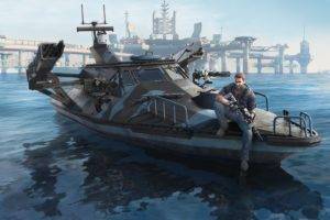 video games, Just Cause 3, Boat, Vehicle