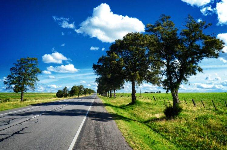 photographer, Uruguay, Route 66, Road, Landscape HD Wallpaper Desktop Background