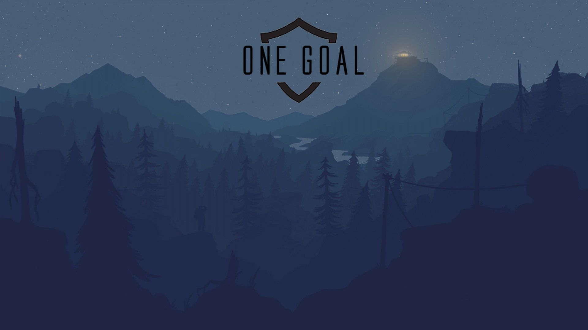 One Goal, Forest, Fire Watch Wallpaper