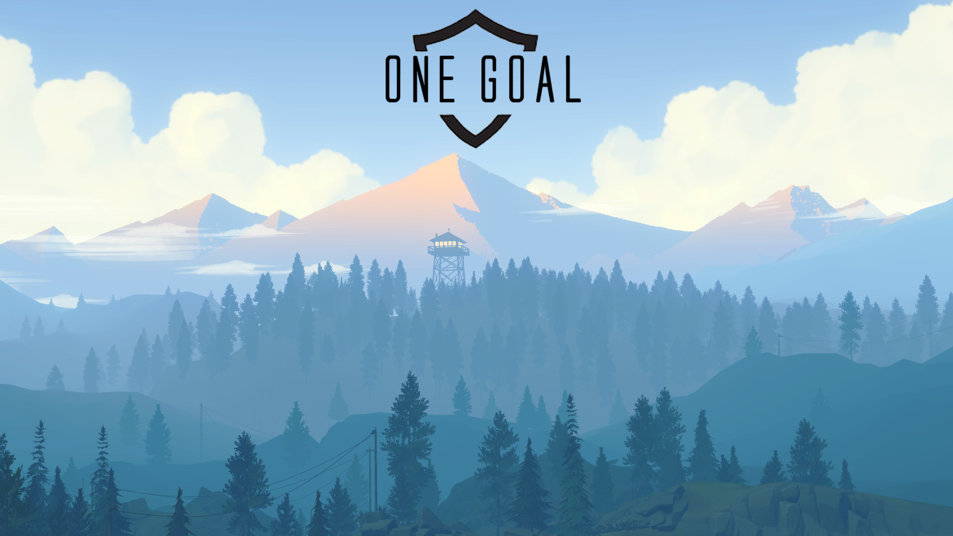 One Goal, Forest, Fire Watch Wallpaper