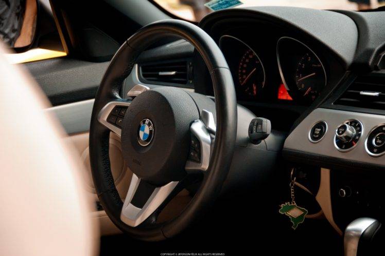 car, Car interior, BMW Z4 HD Wallpaper Desktop Background