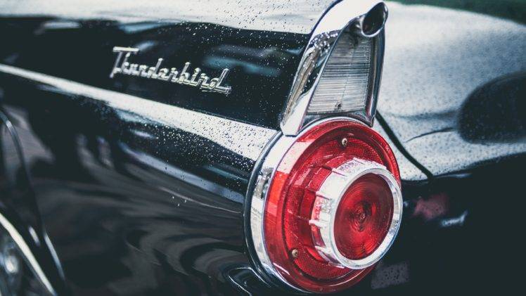 closeup, 1957 Ford Thunderbird Special, Ford Thunderbird, Car HD Wallpaper Desktop Background