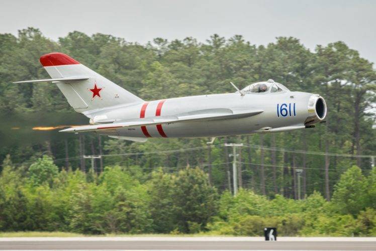 mig 17, Vehicle, Military aircraft, Mikoyan Gurevich MiG 17 HD Wallpaper Desktop Background